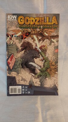 Godzilla: Gangsters & Goliaths #4 (2011, IDW)-image