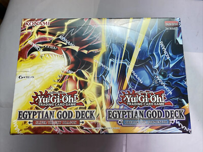 8X YuGiOh - Egyptian God Deck Obelisk The Tormentor & Slider the Sky Dragon-image