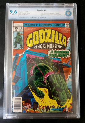 Marvel GODZILLA No. 6 (1978) 1st Cameo Appearance Red Ronin! CBCS 9.6 NM+-image