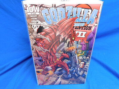 GODZILLA RULERS OF EARTH #23 Sub Cover Variant (2013, IDW) VF+-image
