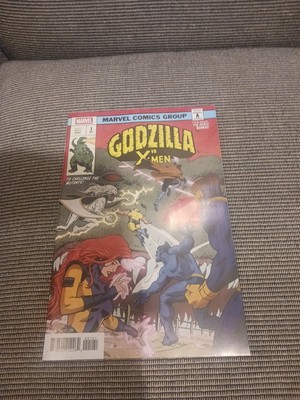 Godzilla Vs X-Men #1 (2025) Rivera King of Monsters Homage Variant-image