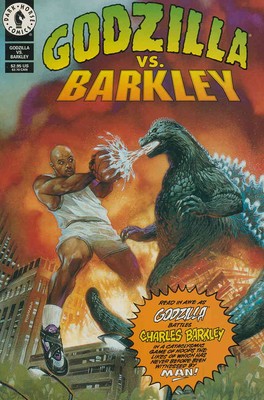 Godzilla vs. Barkley #1 VF; Dark Horse | Charles Barkley Basketball - we combine-image