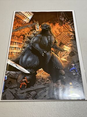 Godzilla Vs Mighty Morphin Power Rangers #1 Variant Eskivo Wraparound cover-image