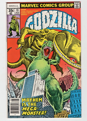 Godzilla #13 Marvel 1978 Mega-Monster High Grade NM-image