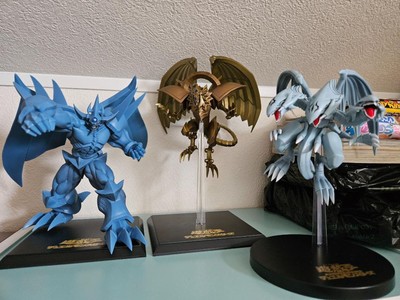 Yu-Gi-Oh! Prize Figure Set of 7 Gods & Monsters Obelisk Ra Red-Eyes Blue-Eyes-image