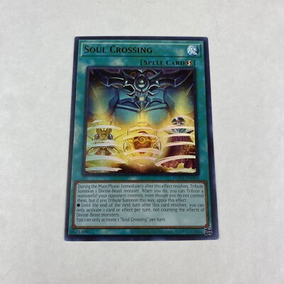 Yugioh Soul Crossing Eg01-en002 Egyptian God Deck Obelisk The Tormentor  Rare-image
