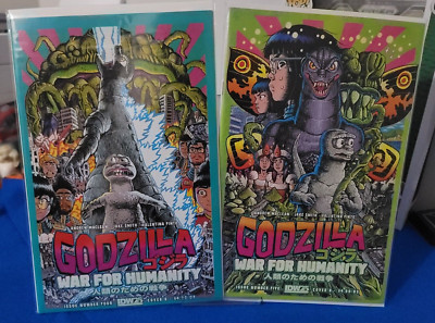 Godzilla: War for Humanity #4 #5 IDW Publishing 2024 (set of 2) Andrew MacLean-image