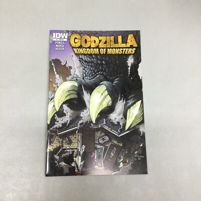 Godzilla Kingdom Of Monster #1 Brave New World Retailer IDW 2011 (GZ53)-image
