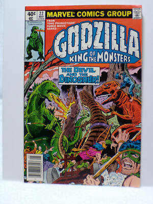 Marvel Comics Group 1979 Godzilla King of the Monsters, Issue # 22. VF-image
