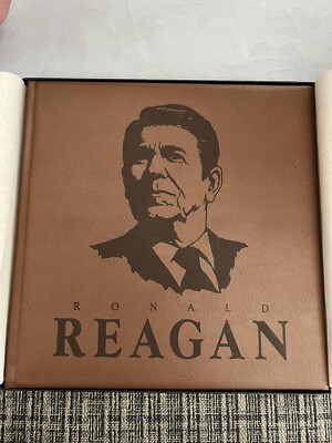 Ronald Reagan The Pictorial Biography: Sarah Gallick - Leather Ltd. Ed #346/1009-image
