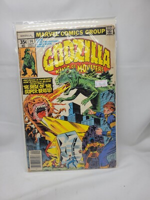 Marvel Comics Group Godzilla King of the Monsters No. 14 September 1978 GG767-image