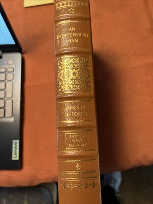 An Independent Man, James M Jeffords, Easton Press, Signed First Edition-image