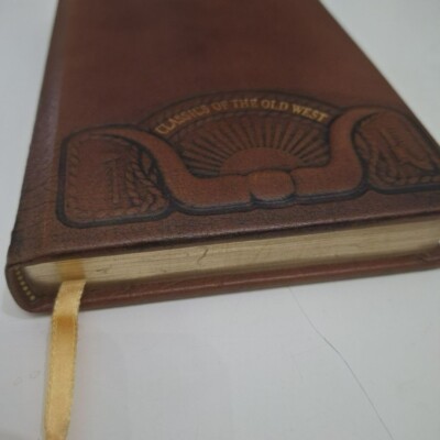 Life Among The Apaches John C Cremony Classics Old West 1980 Leather Ribbon Book-image