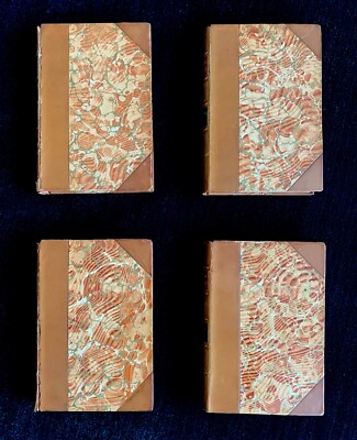 Memoirs of Napoleon Bonaparte by Louis de Bourrienne  1906  leather  4 vols-image