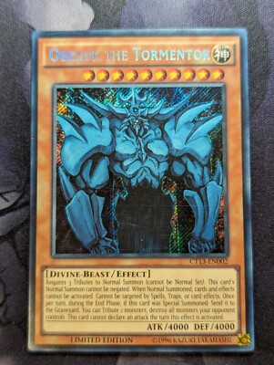Yugioh Obelisk the Tormentor CT13 EN002 Secret Rare-image