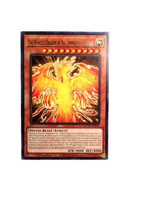 The Winged Dragon of Ra - Immortal Phoenix MZTM-EN074 Maze of the Master 1st...-image