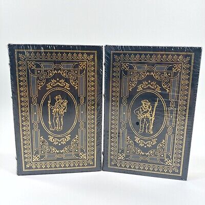 Easton Press Life of Billy Yank & Johnny Reb by Bell Irvin Wiley 2 Volumes - NEW-image