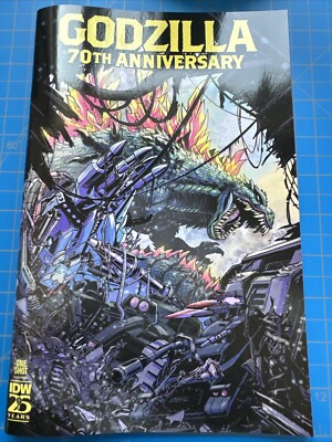 Godzilla 70th Anniversary One shot (IDW Publishing May 2024) 1:10 Zornow cover-image