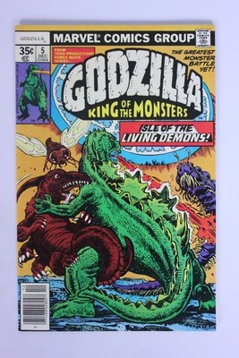 Godzilla #5 (1977) Godzilla VFNM-image