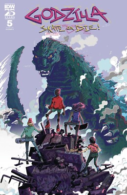 Godzilla Skate or Die #5 Comic Book 2024 - IDW-image