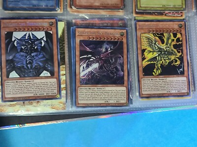 Yu-Gi-Oh! Obelisk, Slifer, Ra, Tn19-en007 En 008 En009 LP Set-image