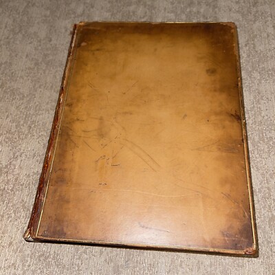 Life of William Hickling Prescott by George Ticknor Antique Leather HC Book 1864-image