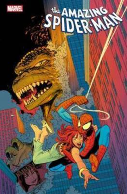AMAZING SPIDER-MAN #58 LEO ROMERO GODZILLA VAR MARVEL PRH-image