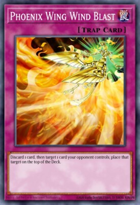 Phoenix Wing Wind Blast - RA03 - Quarter Century Rare - Yugioh - Euro-image