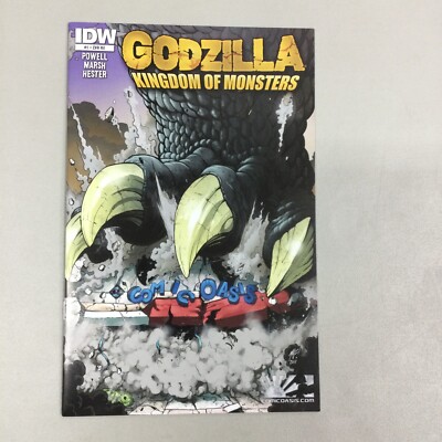 Godzilla Kingdom Of Monster #1 Comic Oasis Exclusive IDW 2011 (GZ86)-image