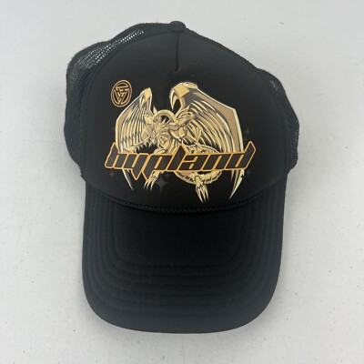 Hypland YUGIOH Winged Dragon Of Ra Trucker Hat Snapback Mesh Black Konami-image