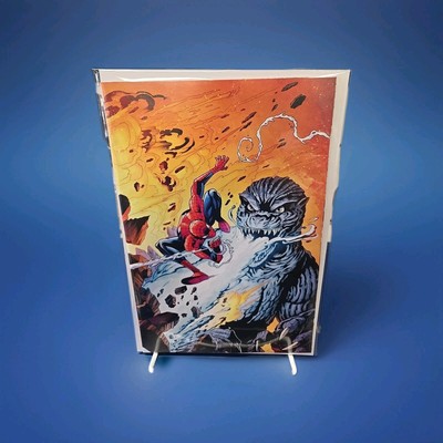  GODZILLA VS. SPIDER-MAN #1 - 1:100 RATIO CAMPANA VIRGIN! NM! SHIPS FREE!-image