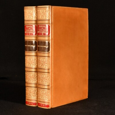 1885 2vol Memoirs Of The Life Of Colonel Hutchinson First Edition Zaehnsdorf ...-image