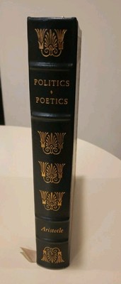 Easton Press  Politics and Poetics by Aristotle Leather Bound-image