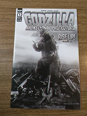 GODZILLA MONSTERS AND PROTECTORS #1 (IDW 2021) MOVIE PHOTO VARIANT NM-image