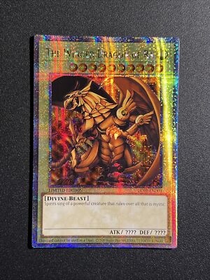 Yu-Gi-Oh! The Winged Dragon Of Ra Quarter Century Prismatic Lc01-En003 25Th Nm-image