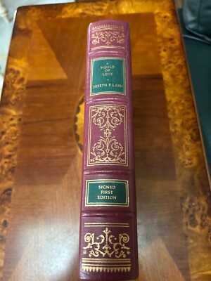 A World of Love Joseph Lash Signed First Edition-image