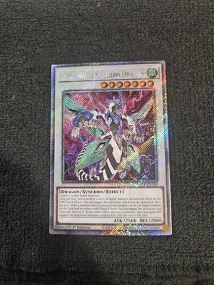 Clear Wing Synchro Dragon - RA04-EN249 - Platinum Secret Rare Stampede-image