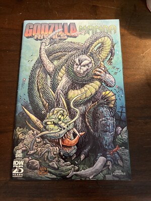 7.31.24 PRESALE Godzilla Rivals vs Manda #1 1:10 Aaron Gregory Incentive C Cover-image