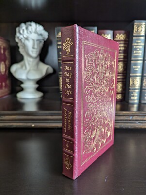 Easton Press ~ ONE DAY IN THE LIFE Alexander Solzenitsyn ~ Great Books 20th Cent-image