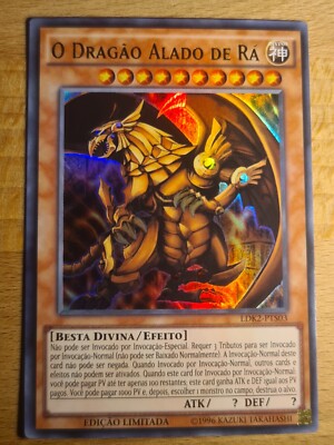 The Winged Dragon of Ra▪︎YUGIOH▪︎LDK2▪︎ULTRA RARE▪︎2016▪︎PORTUGUESE▪︎NM #07090-image