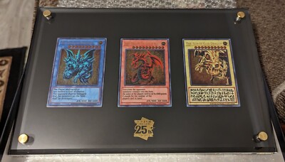Yu-Gi-Oh! TCG 25th Anniversary Stainless Steel Egyptian God Cards NORTH AMERICA-image