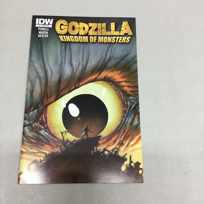 Godzilla Kingdom Of Monster #1 Powell Variant Idw Comics 2011 (GZ03)-image