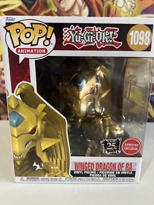 Funko Pop Animation 1098 Yugioh Winged Dragon Of Ra GameStop Exclusive🔥🔥🔥-image