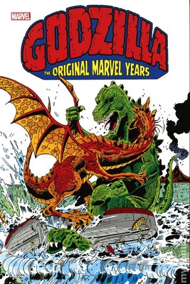 Godzilla The Original Marvel Years Omnibus HC 1C-1ST NM 2024 Stock Image-image