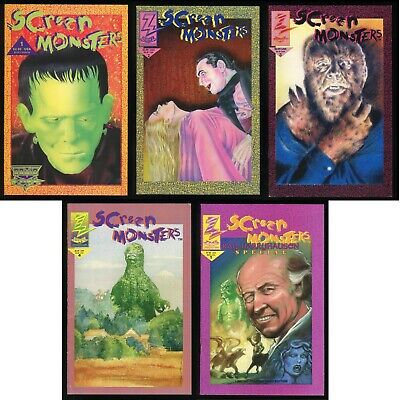 Screen Monsters Comic Set 1-2-3-4 Ray Harryhausen Special Wolfman Godzilla Movie-image