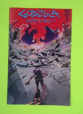 Godzilla Skate or Die #3 2024 IDW Publishing High Grade Comic Book G31-35-image