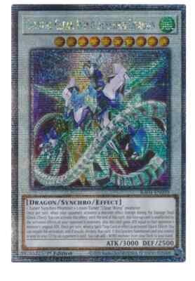 Crystal Clear Wing Synchro Dragon - RA04-EN059 - Quarter Century Secret Rare-image