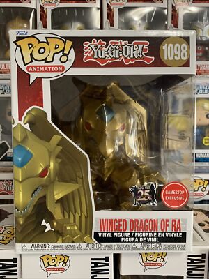 Funko Pop 1098 Winged Dragon Of Ra Gamestop Exclusive Yu-gi-oh-image