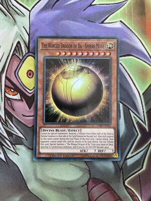 CIBR-ENSE2 The Winged Dragon Of Ra - Sphere Mode Super 1st Ed NM Yugioh Card-image