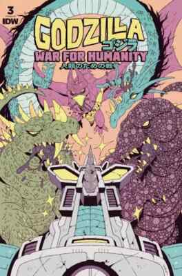 Godzilla: War for Humanity #3 Sam McKenzie Incentive 1:10 Variant (2023)-image
